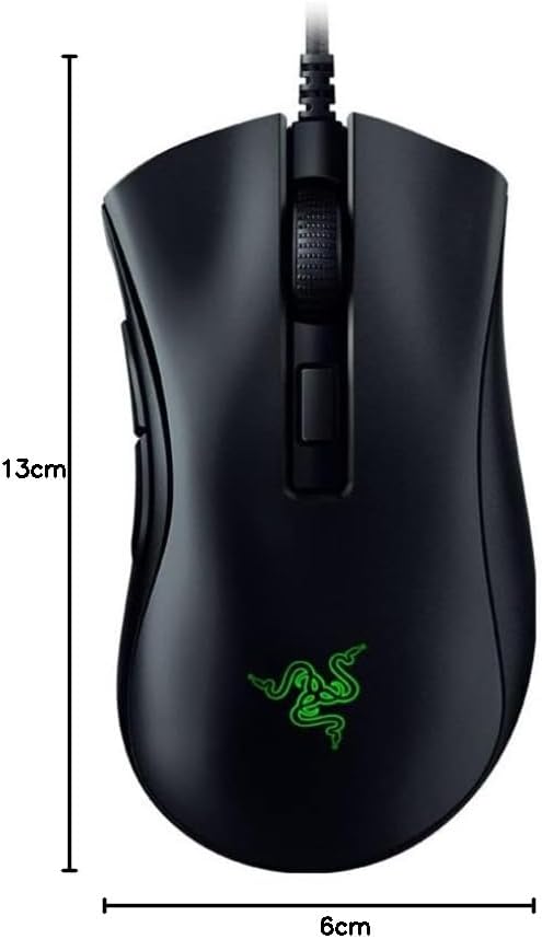 Razer Basilisk V2 - Kabelgebundene Gaming Maus mit 11 programmierbaren Tasten für PC/Mac (Optischer