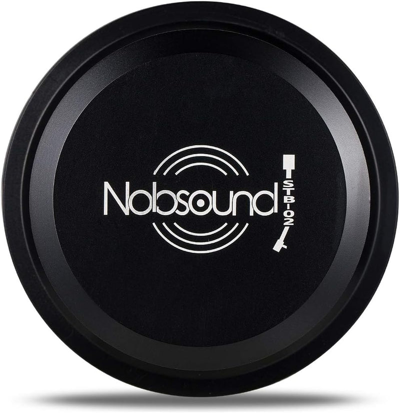 Nobsound LP Vinyl Turntable Disc Stabilizer Record Weight Metal Matte Black SCHALLPLATTEN-AUFLAGEGEW