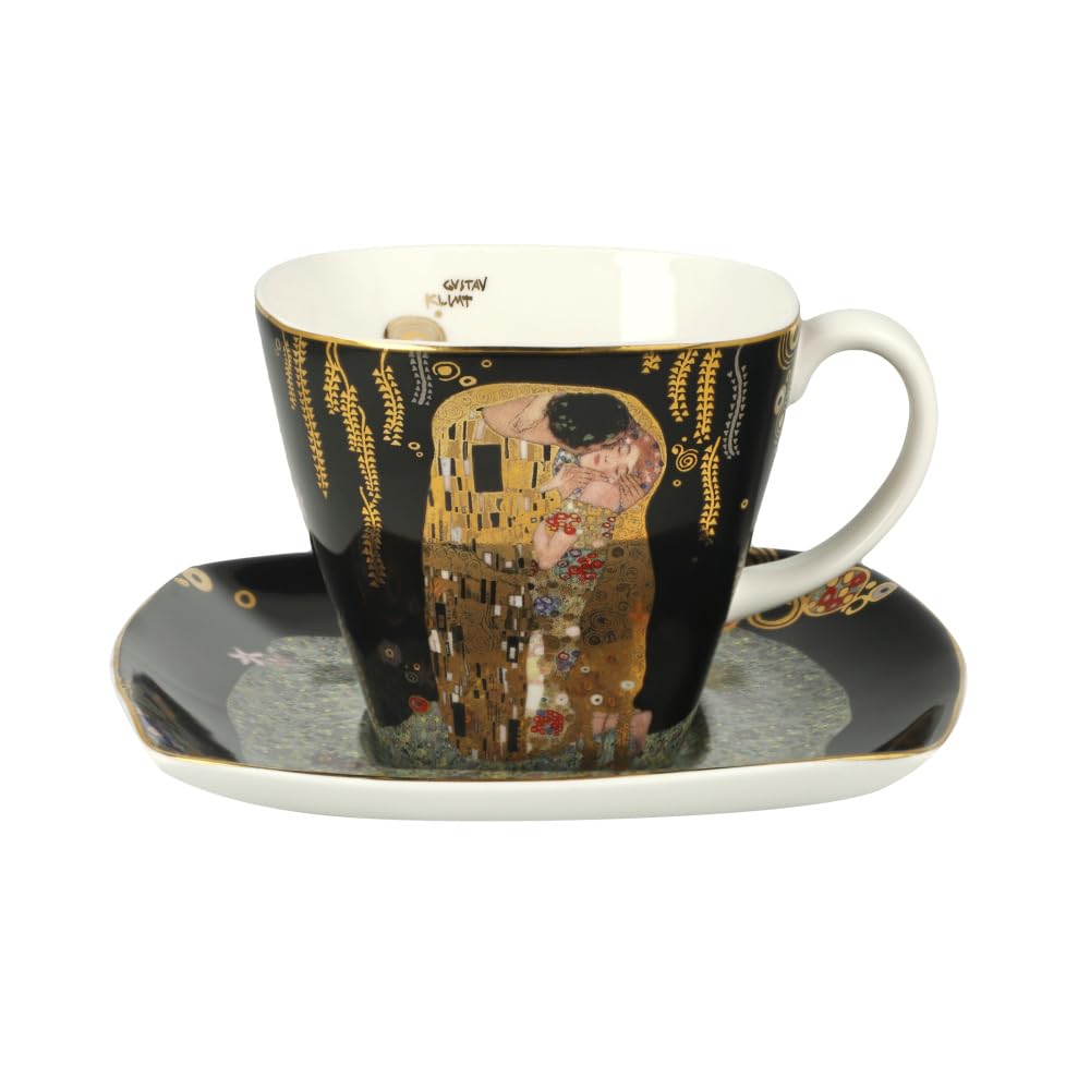 Goebel 66884214 Gustav Klimt Kaffeetasse Der Kuss