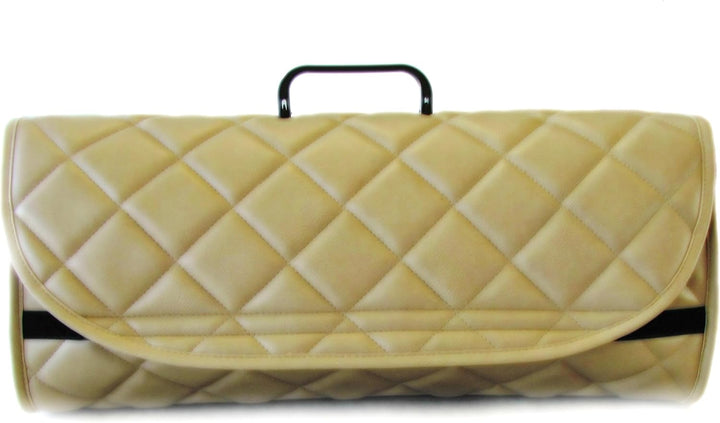 Universale Autotasche, luxuriös &amp; funktional, aus Öko-Leder, Kofferraum-Organizer, Beige, Braun