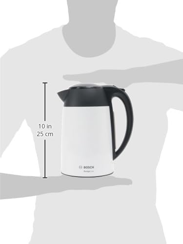 Bosch kabelloser Wasserkocher DesignLine TWK3P421 DesignLine kabelloser Wasserkocher, Ausgiessen ohn