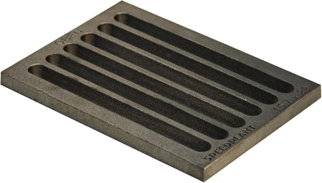 Hochwertiger Ascherost 15,7 x 22 cm (16 x 22 cm) Ofenrost Kaminrost Liegerost Tafelrost Feuerrost -