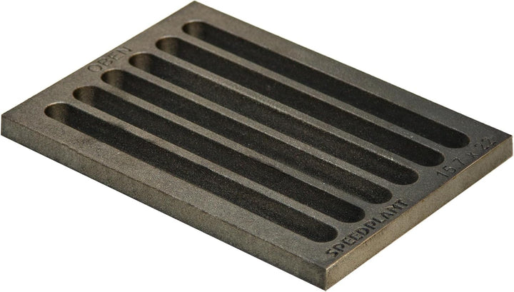 Hochwertiger Ascherost 15,7 x 22 cm (16 x 22 cm) Ofenrost Kaminrost Liegerost Tafelrost Feuerrost -