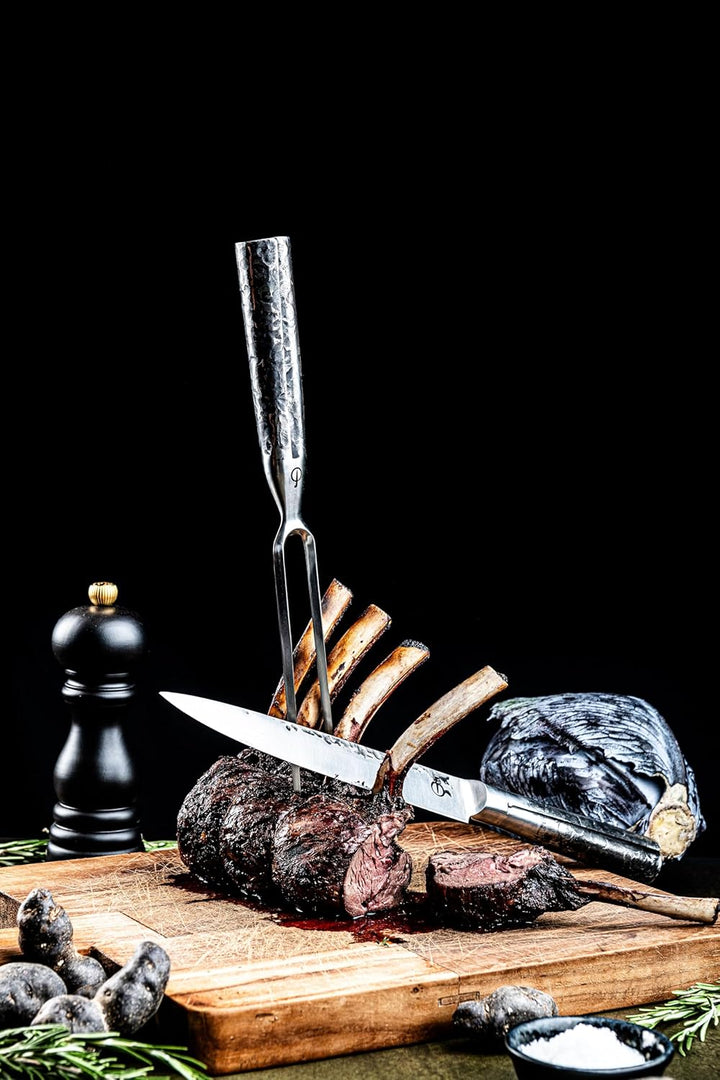 Forged Brute/Intense Fleischgabel 32cm, in Holzkiste