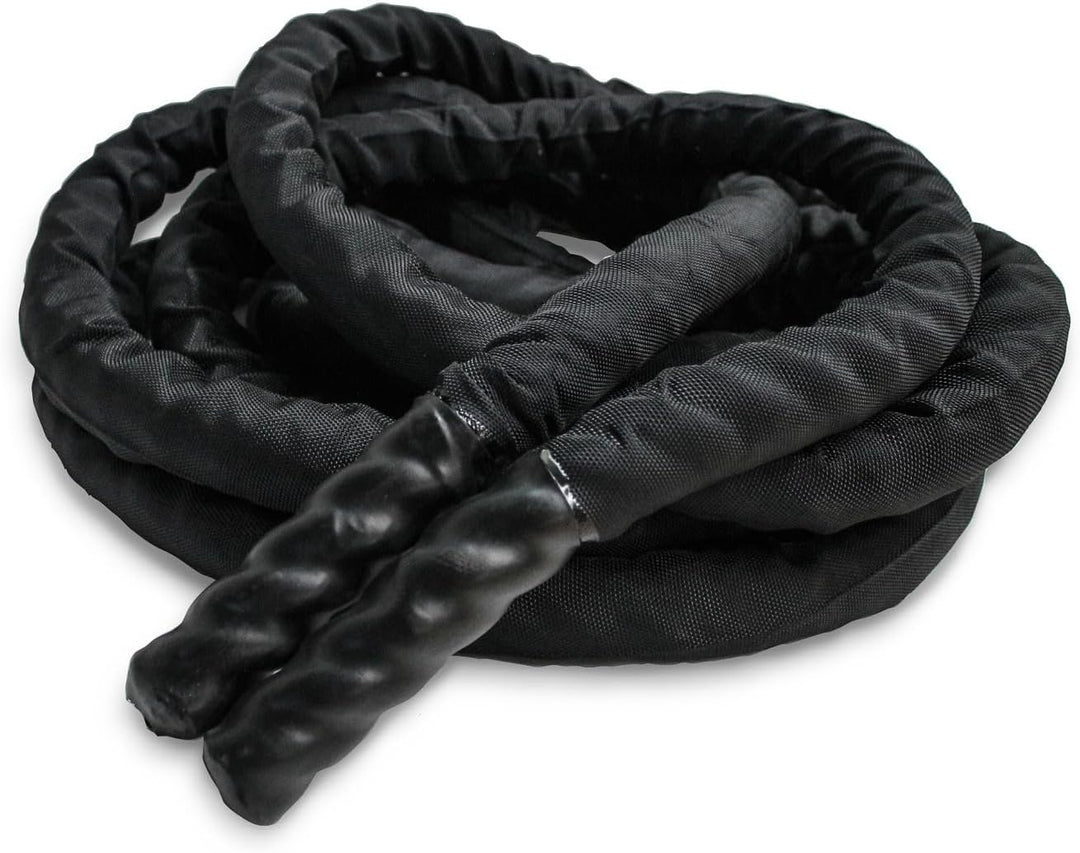 Sport-Thieme Battle Rope | Hochwertiges Trainingsseil, Schwungseil für Indoor, Outdoor | Mit oder oh
