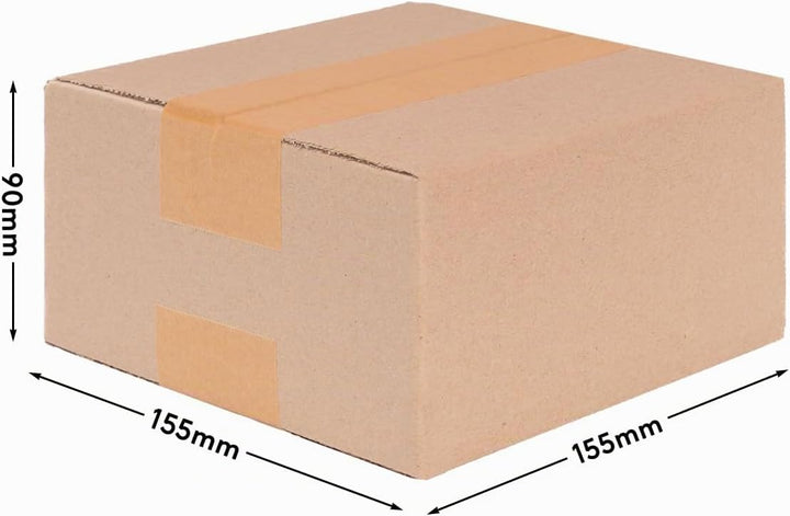 verpacking 100 Faltkartons Versandkartons DHL Kartons 150 x 150 x 80 mm, KK-05, 1-wellig 150 x 150 x