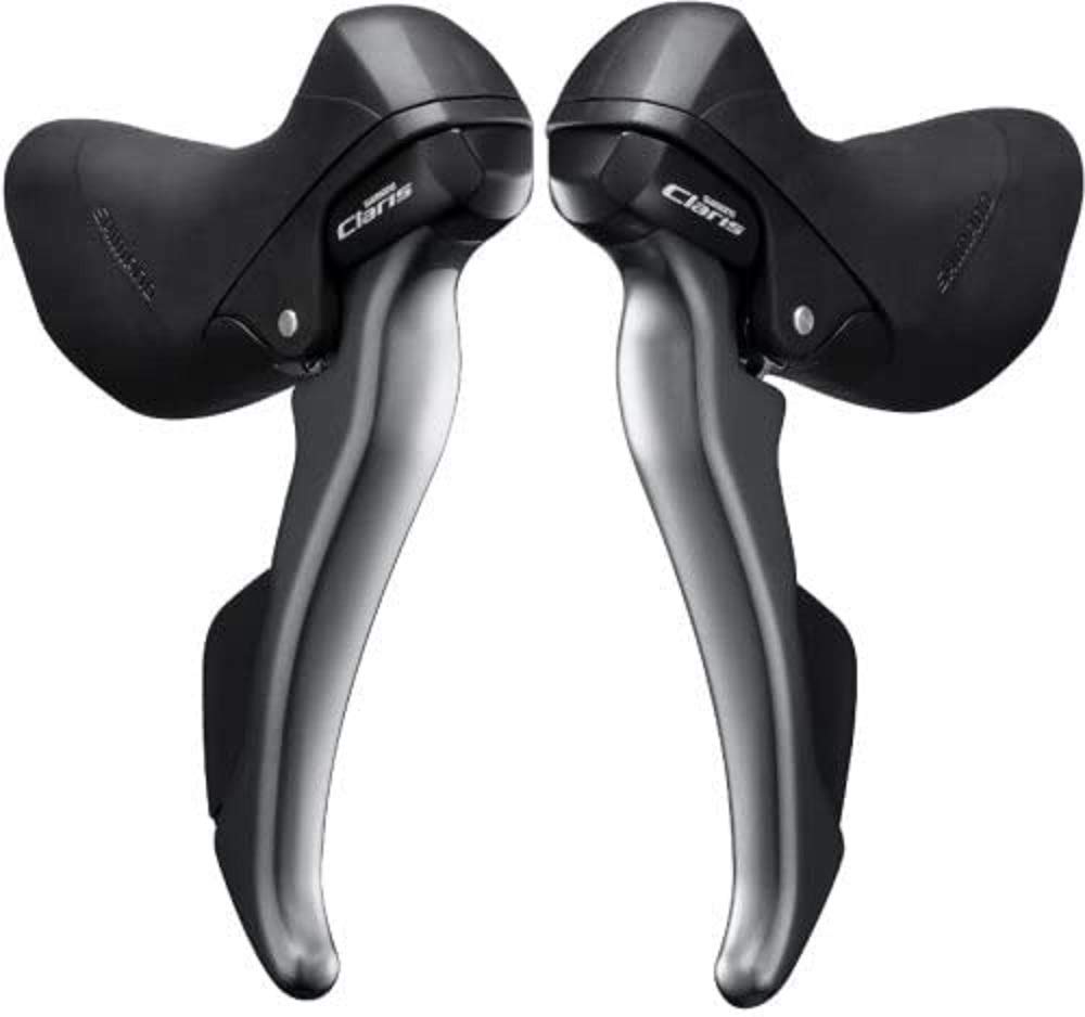 Shimano Unisex – Erwachsene Claris Schalt-/Bremshebel, Schwarz,Grau, Einheitsgrösse