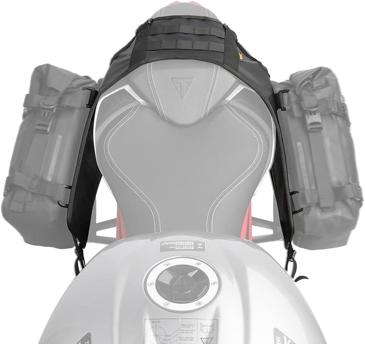 Rhinowalk Motorrad-Satteltasche/Hecktasche/Sitztasche, universelle Satteltaschen-Montagebasis Doppel
