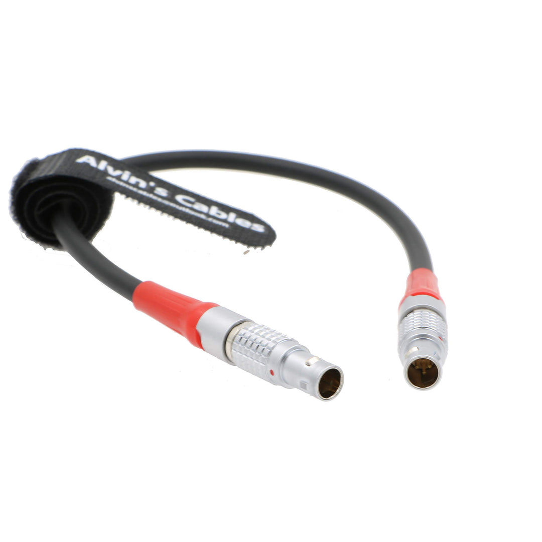 Alvin's Cables 4 Pin Stecker auf Stecker Kabel für ARRI LBUS FIZ MDR Wireless Focus 30CM Gerade zu G