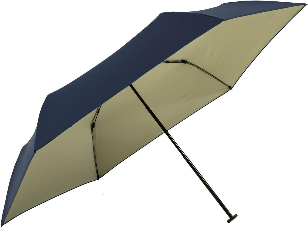 Doppler Zero extrem Leichter Mini Damen Taschenschirm UV-Schutz Ultra Sun - Navy-Ivory