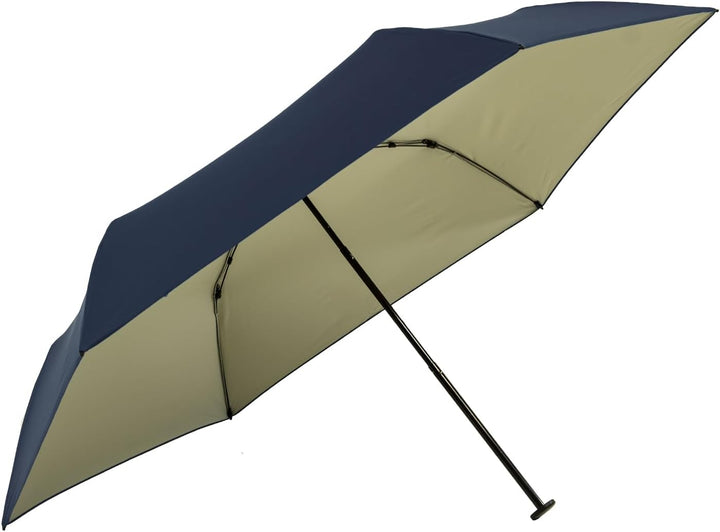 Doppler Zero extrem Leichter Mini Damen Taschenschirm UV-Schutz Ultra Sun - Navy-Ivory
