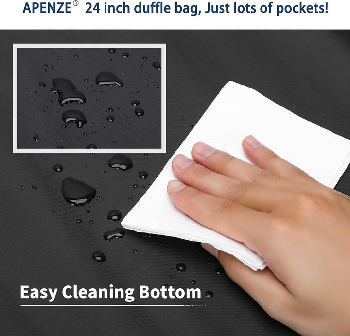Apenze 65L Sporttasche & Reisetasche Herren Gross - mit Schuhfach und Nassfach - Gym Bag Tasche für