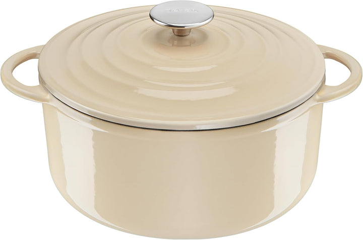 Tefal E25904 LOV Kochtopf 25 cm | wiedergewonnenes Gusseisen | optimale Wärmespeicherung | für alle