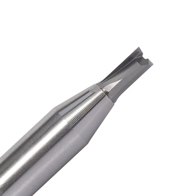AKYLIN Nutfräser 12mm schaft 4 Stück，Nutfräser Set 4/5/6/6.35mm，Fräser für Oberfräse，Nut-Meissel-Bit