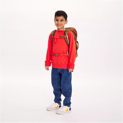ergobag cubo light Set ergonomischer Schulrucksack, extra leicht, Set 6-teilig inkl. Seitentaschen,