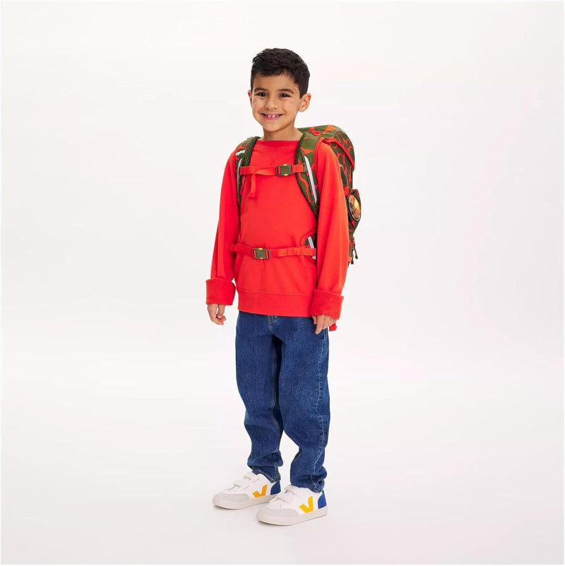 ergobag cubo light Set ergonomischer Schulrucksack, extra leicht, Set 6-teilig inkl. Seitentaschen,
