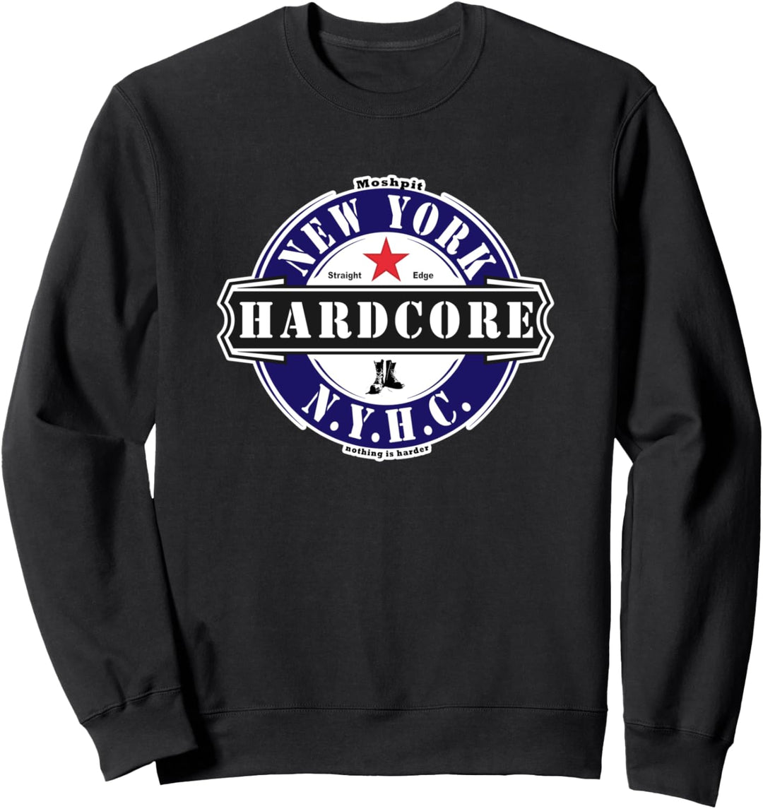 New York HARDCORE NYHC USA Gerader Rand x veganes Moshpit Sweatshirt