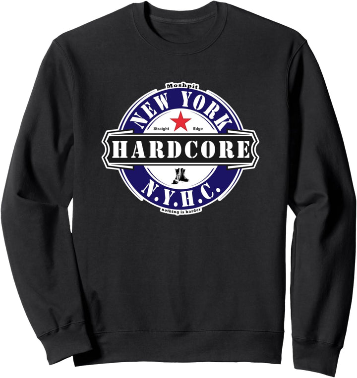 New York HARDCORE NYHC USA Gerader Rand x veganes Moshpit Sweatshirt