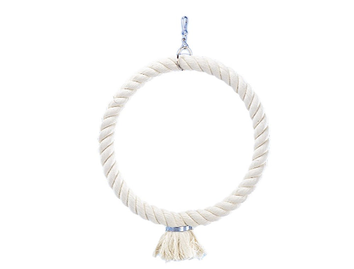 Nobby 31319 Kletterring aus Baumwolle Weiss gross, Weiß groß