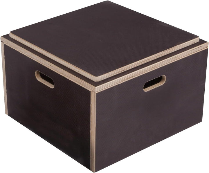 Sport-Thieme Plyo-Box Holz Kombi | rutschfeste Jump-Box/Sprungkasten aus Multiplex-Holz | In DREI Gr