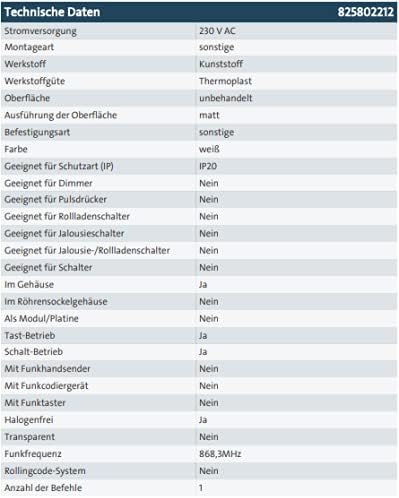 Kopp Funk-Dunstabzugshauben-Steuerungs-Set Free-control 3.0 mit Funk-Adapter, 1, 825802212