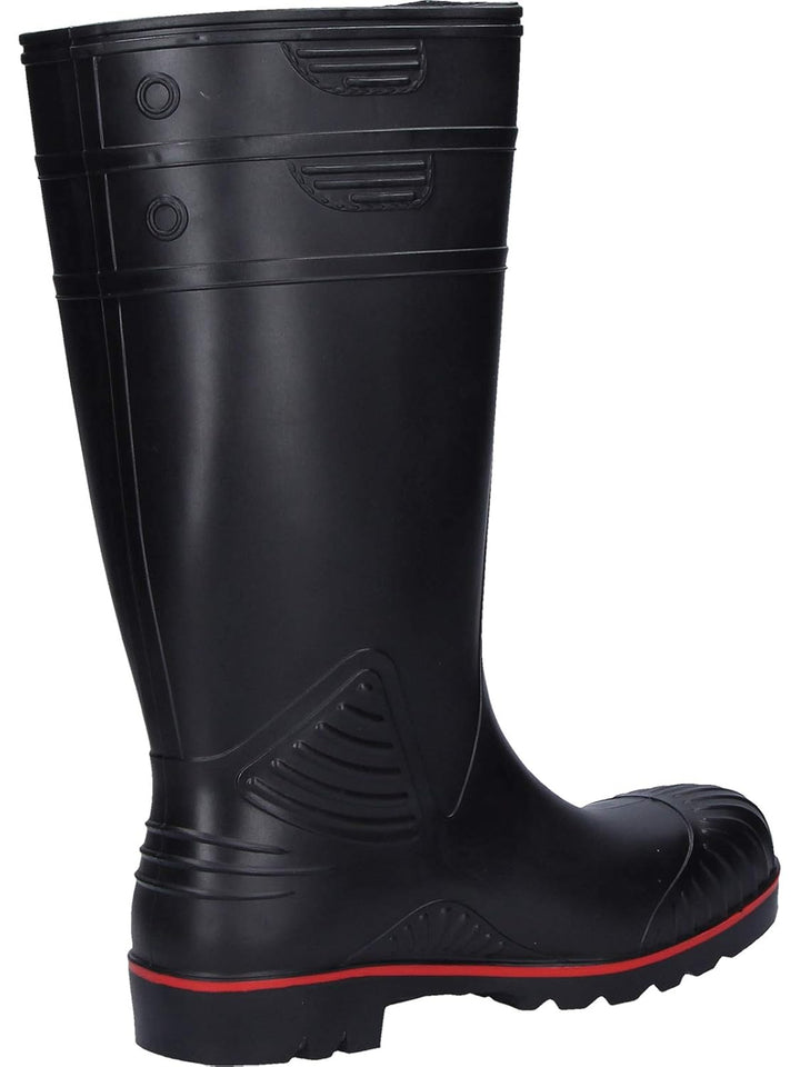 Dunlop Protective Footwear, A442031, Acifort Heavy Duty Full Safety, Schwarz/Rot, Grösse 39 EU 39 EU