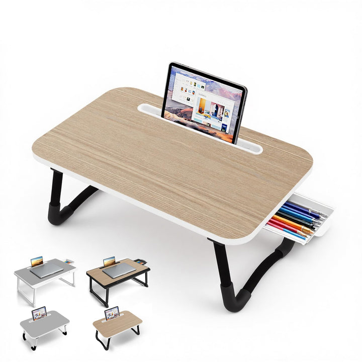 Laptop Bed Desk - Small Laptoptisch für Frühstück im Bett, Arbeitszimmer, Büroarbeit, Gaming, Schrei