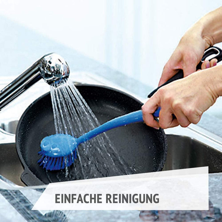 Original Gundel GUSS-WOK INDUKTION, Ø 30 cm, Höhe 10 cm, Rühr-Pfanne PFOA-frei, Akku-Therm Boden – f