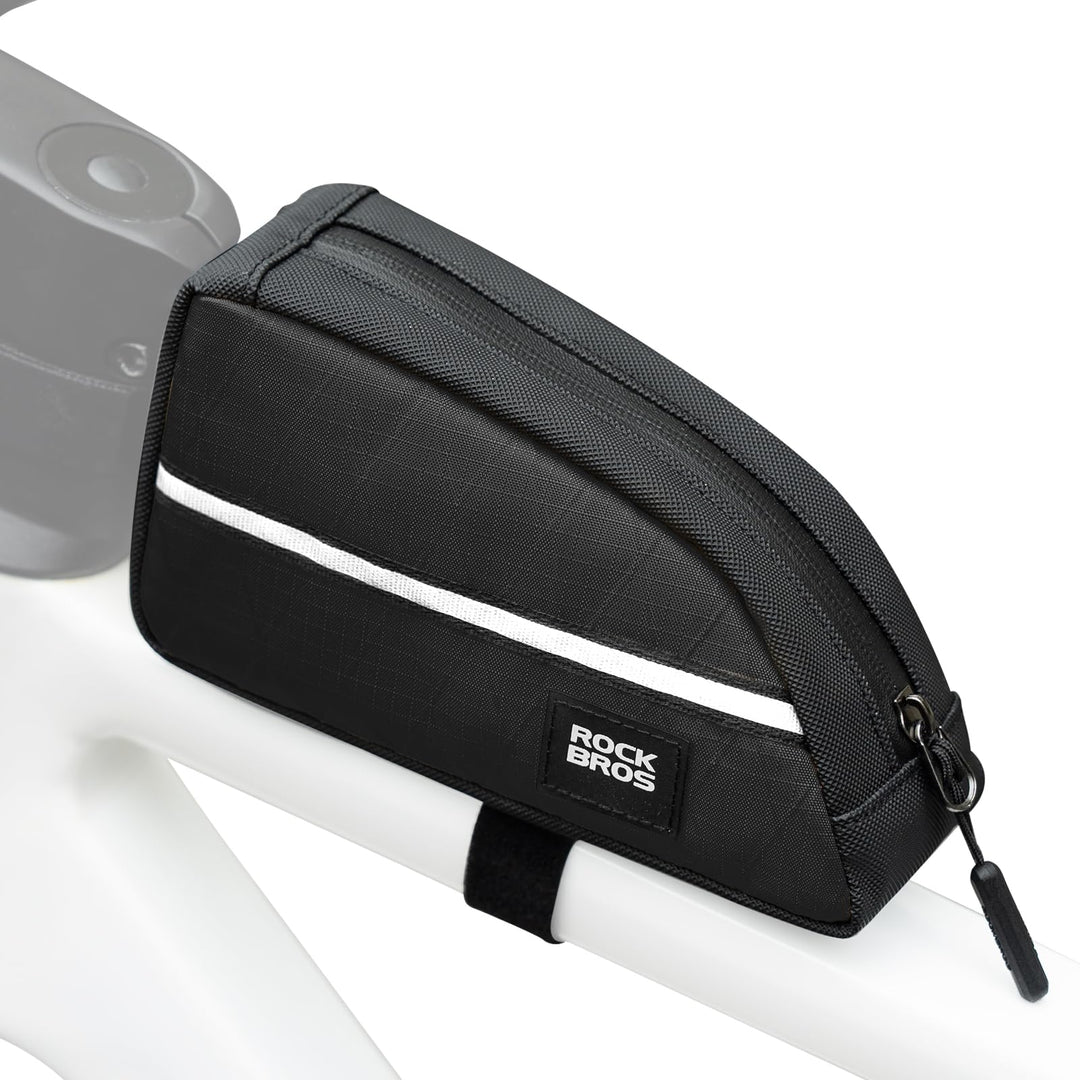 ROCKBROS Fahrrad Oberrohrtasche Rahmentasche Leicht für Klapprad Falträder, 0,8L Fahrrad Vorderrohr