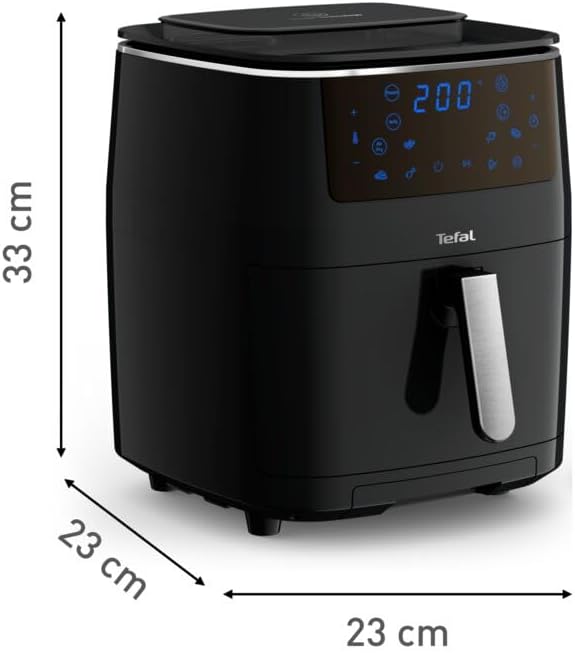 Tefal FW2018 Easy Fry Grill & Steam Heissluftfritteuse | 3-in-1 (Heissluftfritteuse, Grill und Dampf