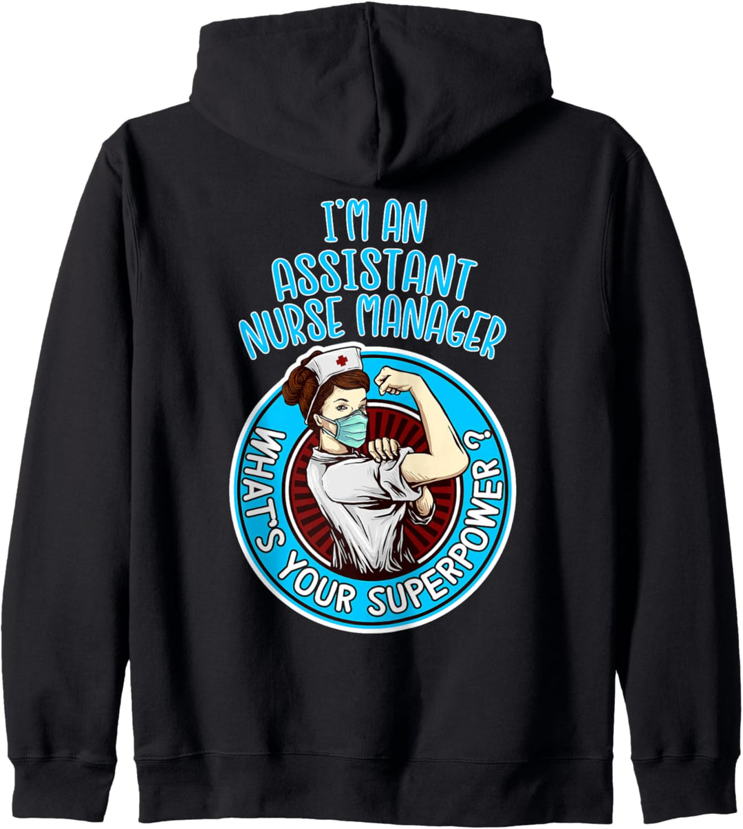 Assistentin Krankenschwester Manager Shirt für Frauen Kapuzenjacke
