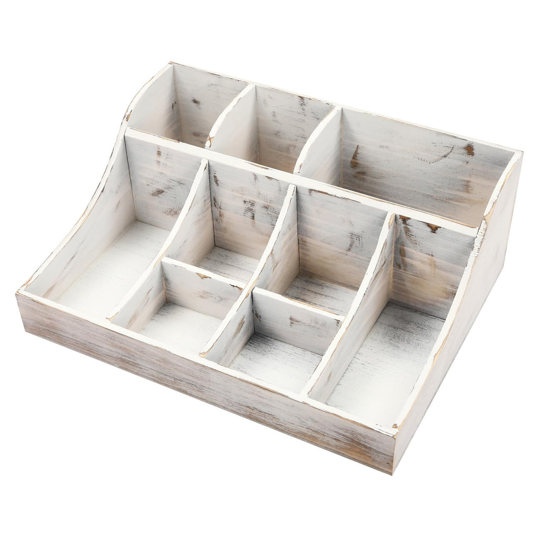 LOIRIIC 9 Fächer Holz Kaffee Gewürz Organizer Kaffee Organizer Gewürz Halter Organizer Küchengeschir
