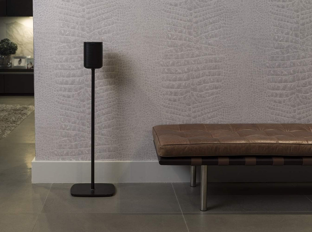 Flexson Bodenständer für Sonos One, One SL und Play:1 - Schwarz (Paar) Schwarz Paar Single, Schwarz