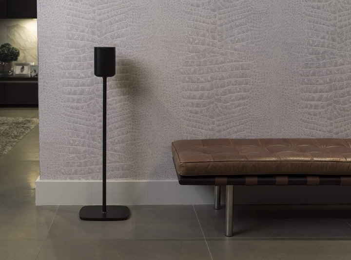 Flexson Bodenständer für Sonos One, One SL und Play:1 - Schwarz (Paar) Schwarz Paar Single, Schwarz