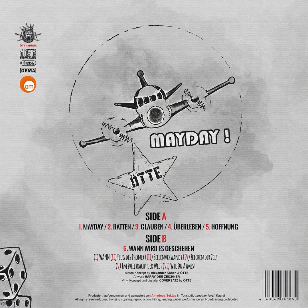 Mayday, Vinyl