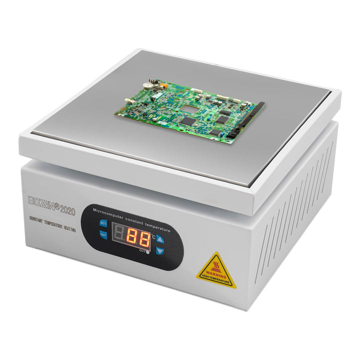 Lötstation Heizplatte - 750W Elektrische Vorwärmstation mit LED-Anzeige & Mikrocomputer | Schweissst