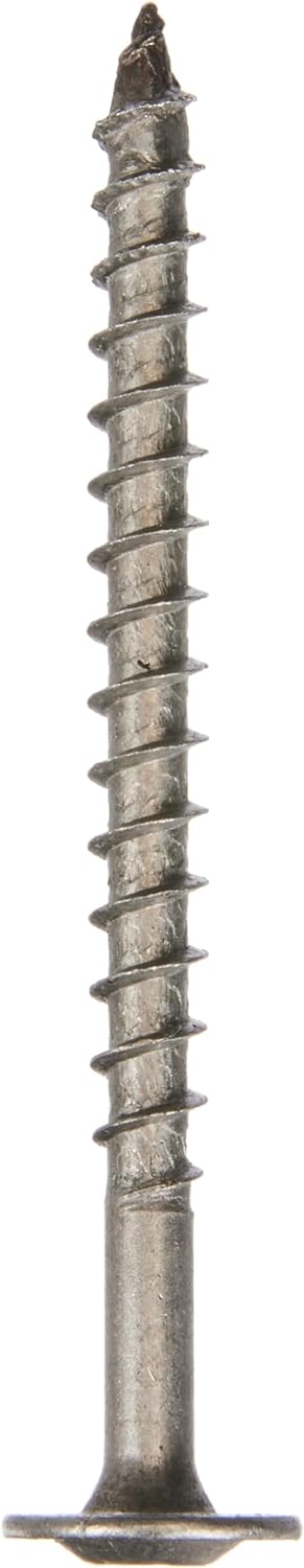 SPAX 257000801005 Für den Holzbau, Tellerkopf, T-STAR plus, 4CUT, Vollgewinde Edelstahl rostfrei A2,