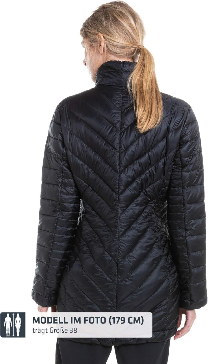 Schöffel Damen Thermo Parka Antersas L, winddichte, extrem leichte Daunenjacke aus Pertex Quantum, w
