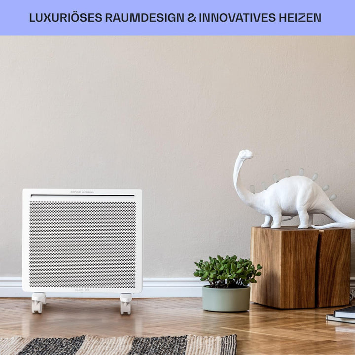 Klarstein Hot Spot Slimcurve Double 2-in-1 Heizgerät - Konvektions- und Infrarotheizung, Überhitzung