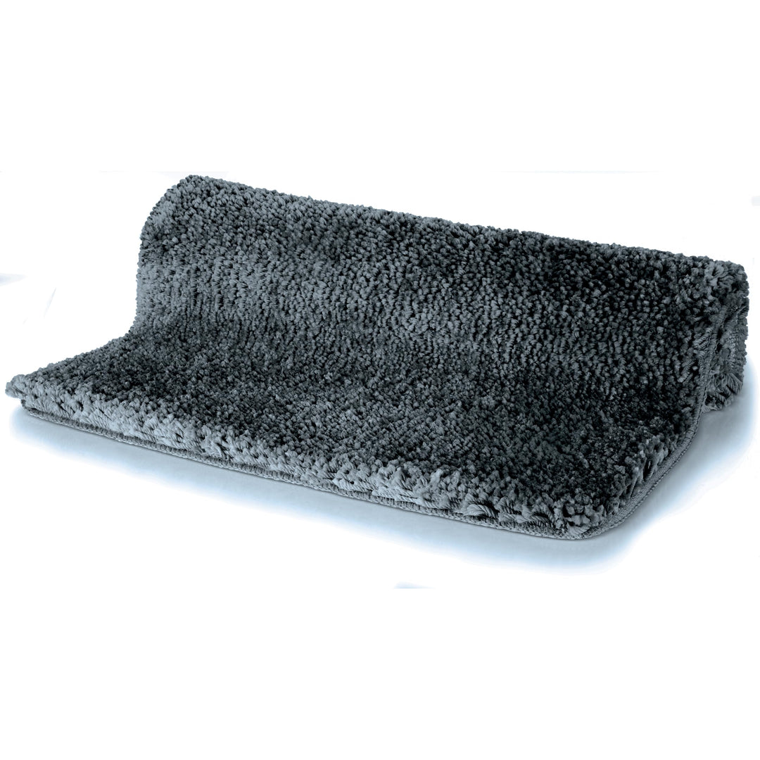 Spirella Badteppich Badematte Duschvorleger Mikrofaser Hochflor | flauschig | rutschhemmend | geeign