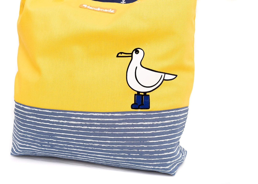 DIY Nähpaket Charlie Bag Maritim Möve