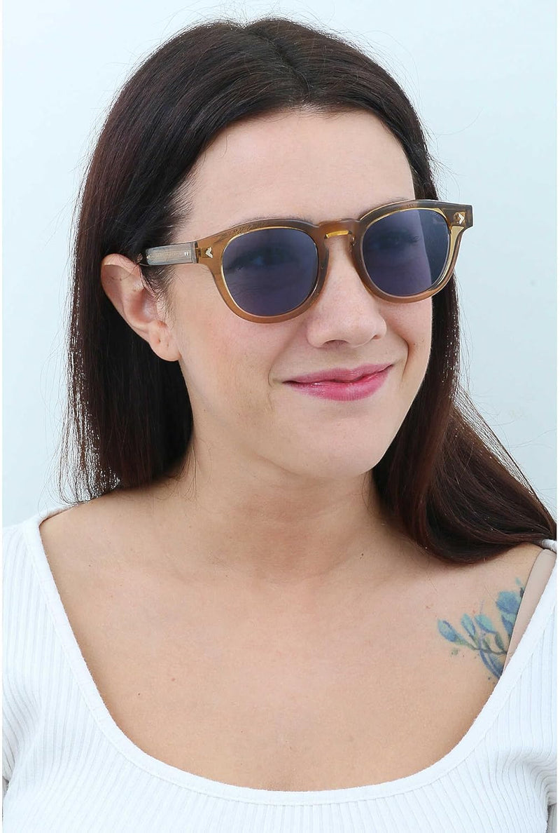Lozza Unisex Sunglasses 49 Beige, 49 Beige