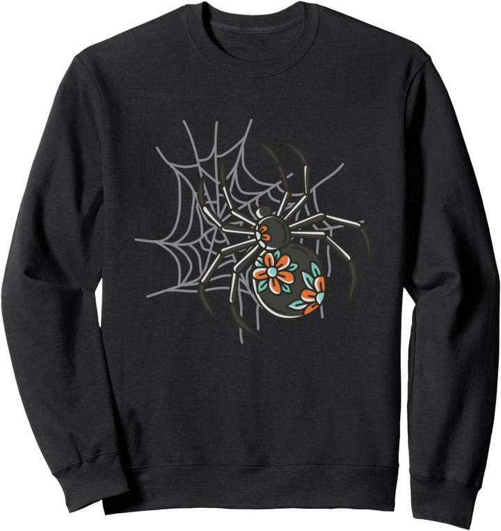 Spinne Tiermotiv Damen Tier Spinne Sweatshirt