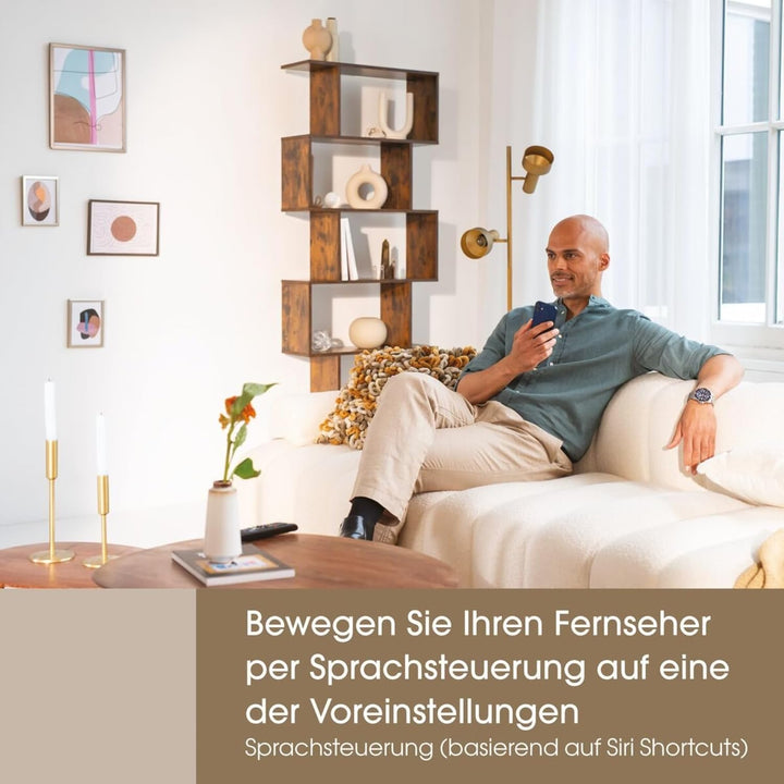 Vogel's TVM 7675 Elektrische Schwenkbare TV Wandhalterung für 40-77 Zoll Fernseher, Premium Motorisi