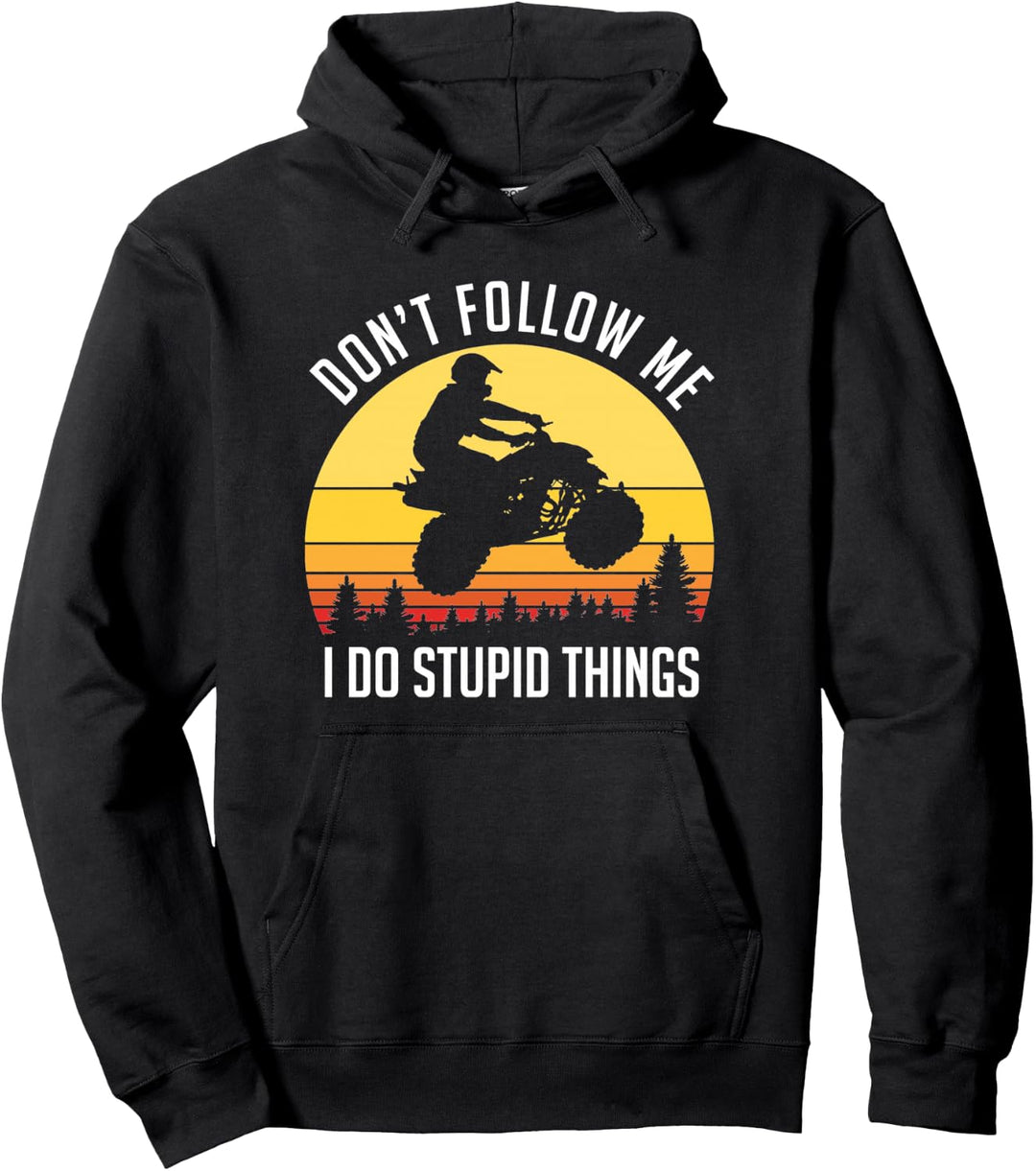 Quad Fahrer ATV Offroad Biker Lustiger Spruch Geschenk Pullover Hoodie