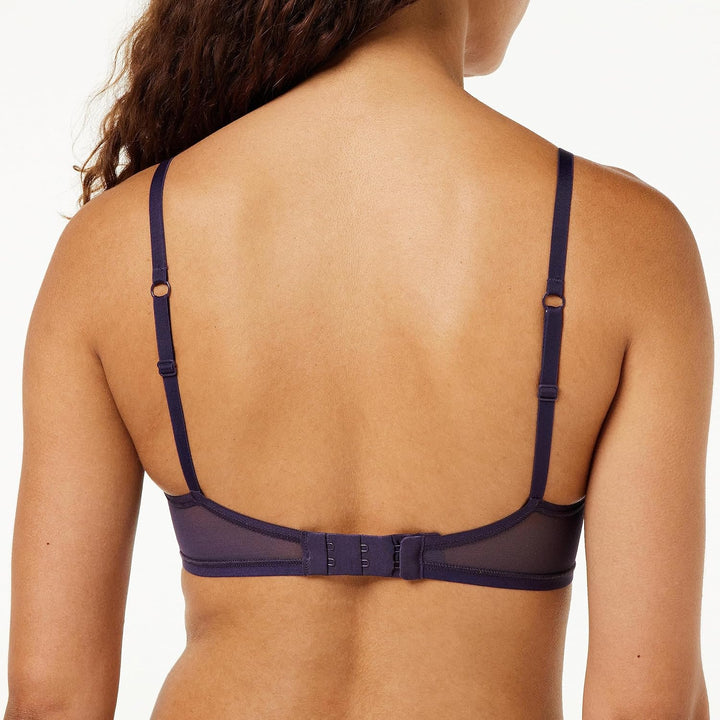 Sloggi Damen Soft Adapt Pu Gepolsterter BH, Undurchsichtige S Blueberry, S Blueberry