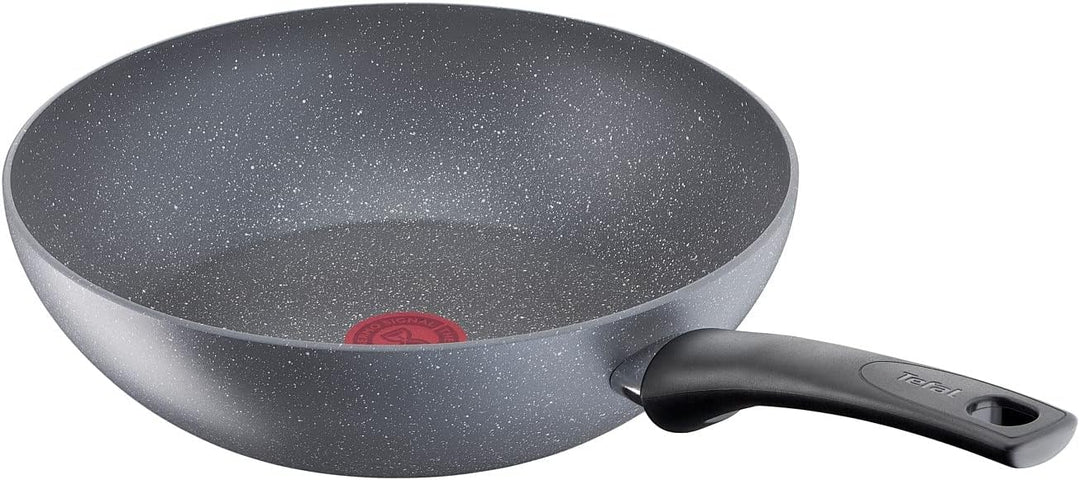 Tefal G13409 Healthy Wokpfanne Induktion 28cm, UVP 69€, Edelstahl Wok Pfanne Antihaft-beschichtet, S