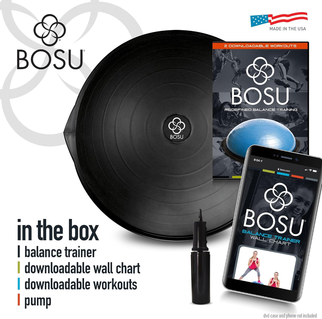 Bosu Balance Trainer Pro Limited Black Edition 65 x 22