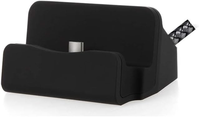 K-S-Trade Dockingstation Für LG Electronics K40S Hochwertige Docking Station Ladestation Synch-Stati