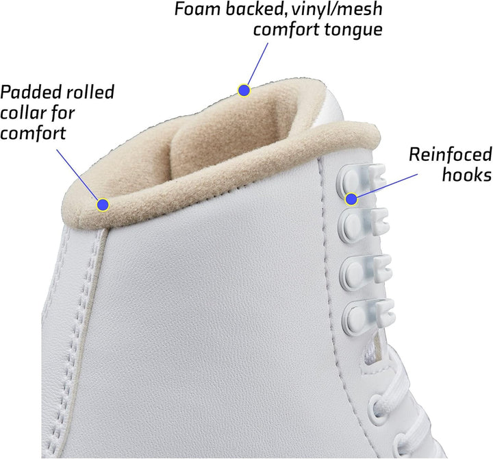 Jackson Ultima Excel Figure Skates for Women and Girls | Olympian Quality Ice Skates Womens Size-6.5